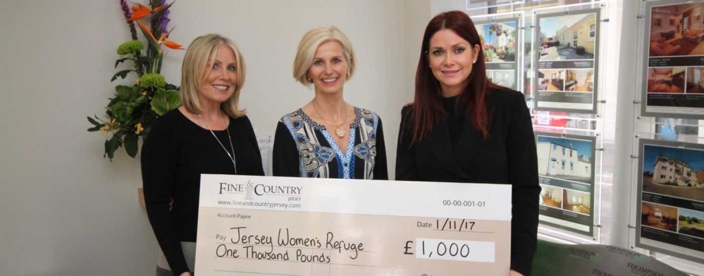 Jersey Women’s Refuge Charity Donation