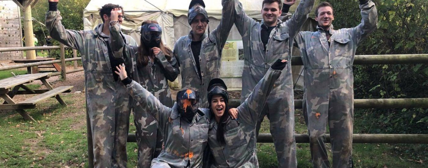 Paintballing with Ogier